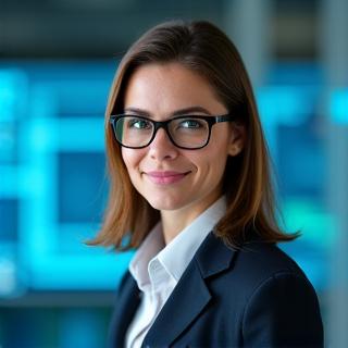 Porträt von Lena Schmidt, CTO von Zahlenflug